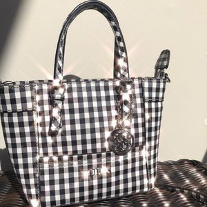 GUESS Gingham Mini Tote